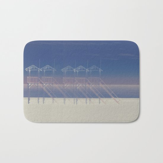 Summer beach Bath Mat