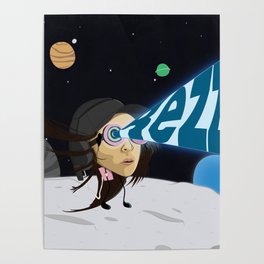 Rezz in the space Poster