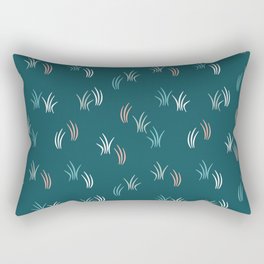 Pasture (Aquatic Blue) Rectangular Pillow