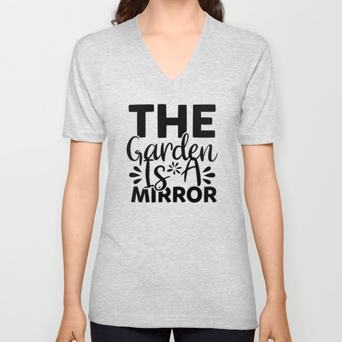 The Garden Is A Mirror V Neck T Shirt
