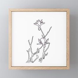Magnolia Framed Mini Art Print