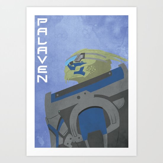 Palaven - Mass Effect Art Print