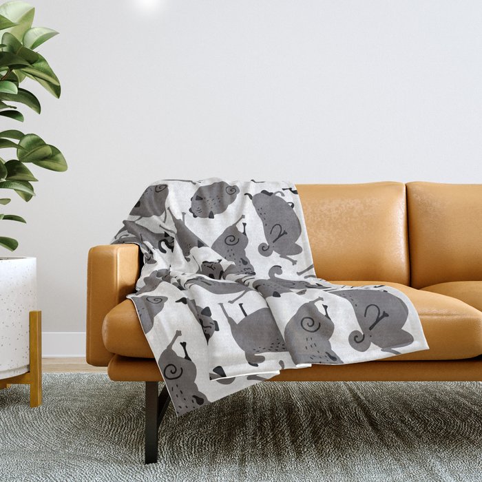 Black pug deals throw blanket