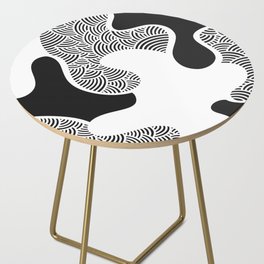 Abstract arch pattern 8 Side Table