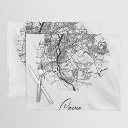 Cairo map coordinates Placemat
