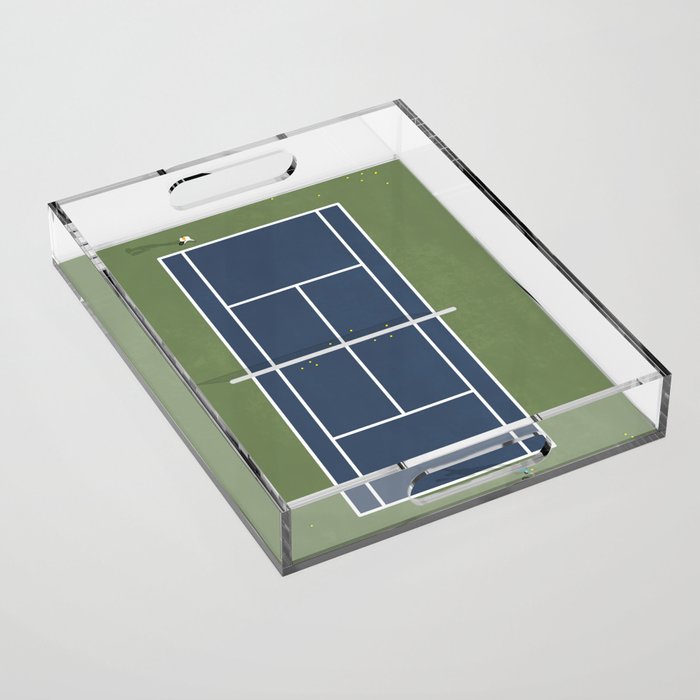 Tennis Court | Match Point  Acrylic Tray