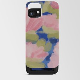 Watercolor Giant Floral iPhone Card Case
