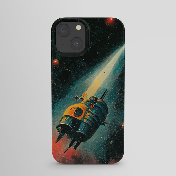 Vintage Deep Space Exploration Series - 04 iPhone Case
