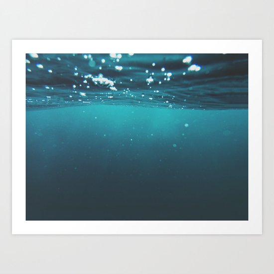 Enter Sea Art Print