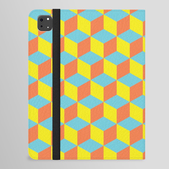 Stacked Cubes iPad Folio Case