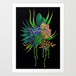 Fireworks Art Print