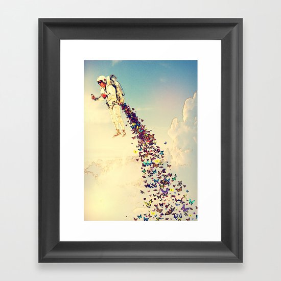 Leave It All Behind Framed Art Print