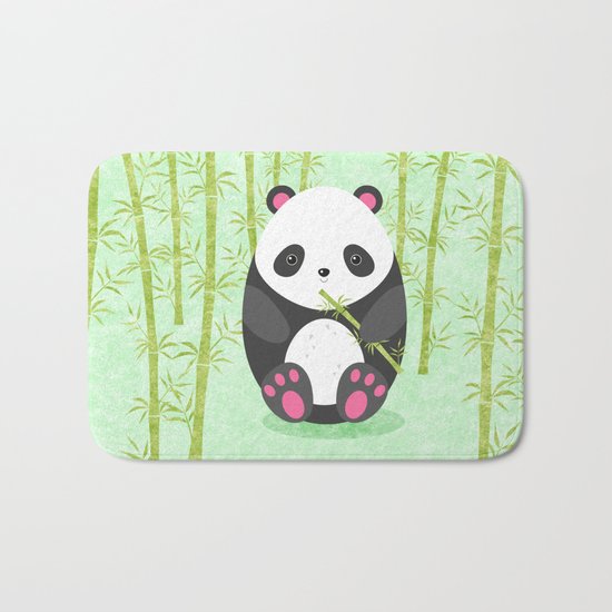 Panda Bath Mat