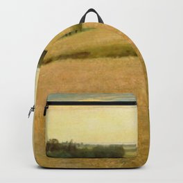 Laurits Andersen Ring - Gleaners Backpack | Decor, Painting, Vintage, Landscapeart, Cereal, Artprint, Illustration, Wallart, Old, Poster 