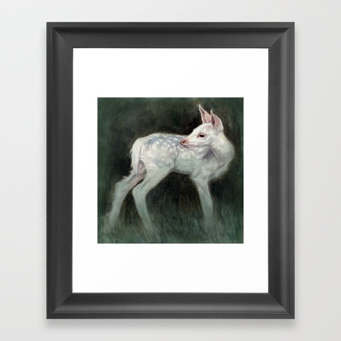 A Forest Ghost Framed Art Print