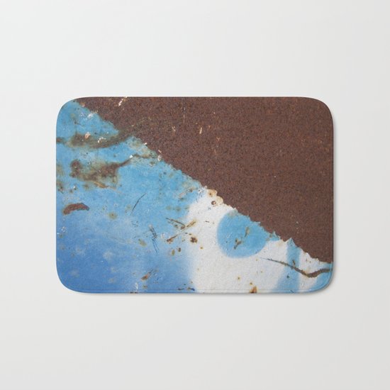 Rusty Metal Bath Mat