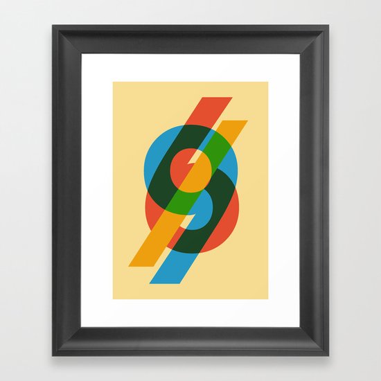 six to nine Framed Art Print