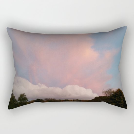 Dance of Two Clouds Rectangular Pillow
