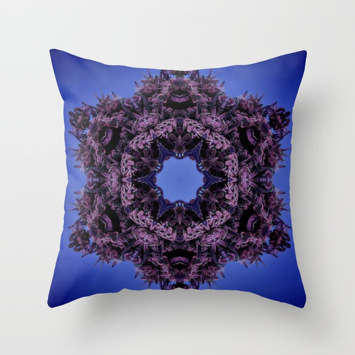 Energy Mandala #3 Throw Pillow