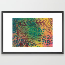 Motif Greens 211 Framed Art Print