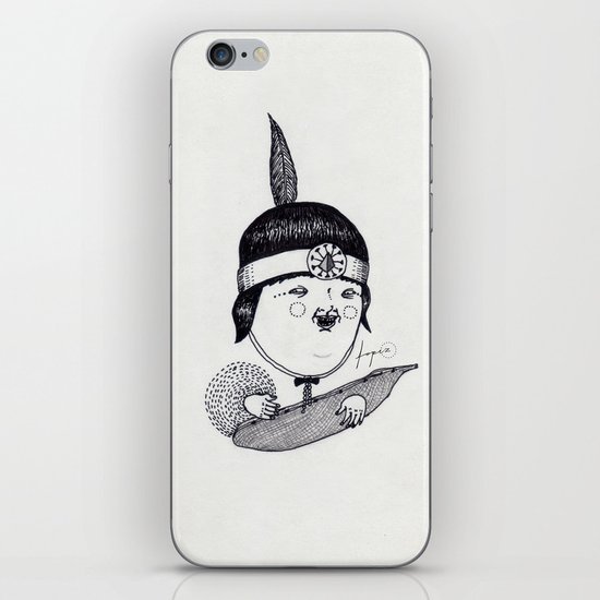 Apache Kid iPhone & iPod Skin