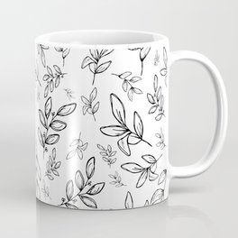Leaves Pattern Coffee Mug