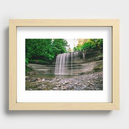 Bridal Viel Falls, Manitoulin Island, Ontario Canada Recessed Framed Print