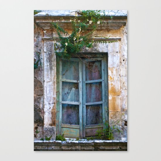 Abandoned Sicilian House in Noto Canvas Print