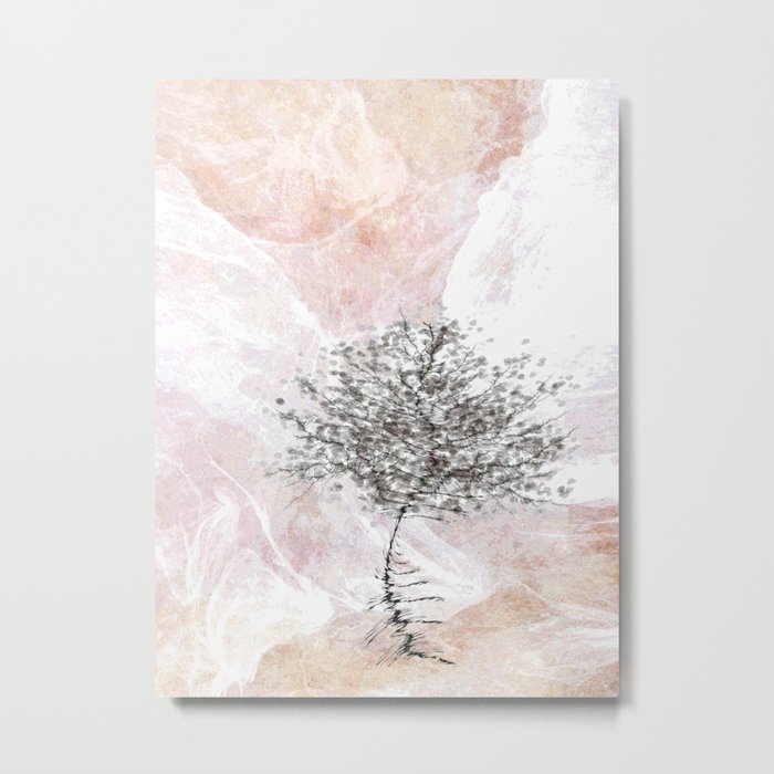 Zen Tree 2 Metal Print