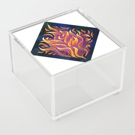 "Inflamed" (on White) - Brooke Duckart Acrylic Box