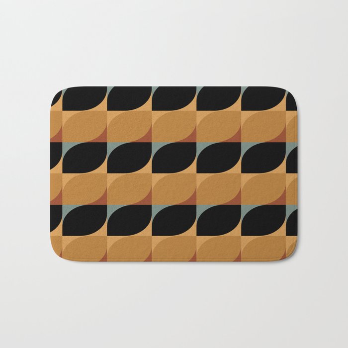 Abstract Patterned Shapes XLV Bath Mat