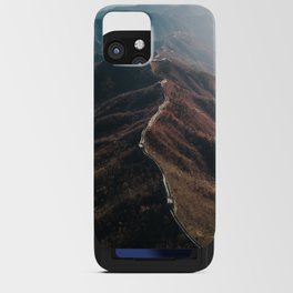 China Photography - Great Wall Of China Seen From Above iPhone Card Case