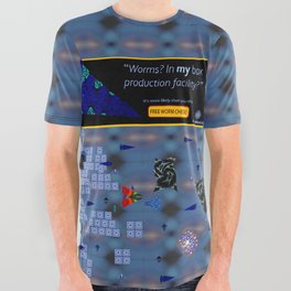 Worms, in my BPF? All Over Graphic Tee