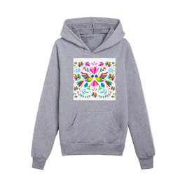Otomi mexican art Kids Pullover Hoodies