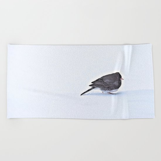 Long Journey Junco Beach Towel