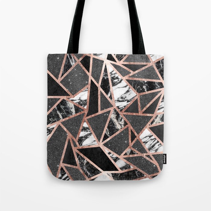geometric triangle bag