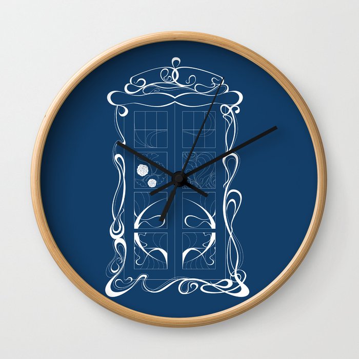 The Tardis Doctor Who Wall Clock