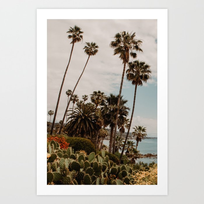 Laguna Beach Palmtrees | Fine Art Travel Photography Art Print