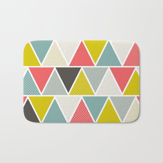 Triangulum Bath Mat