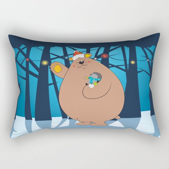 We wish you a Merry Christmas ! Rectangular Pillow