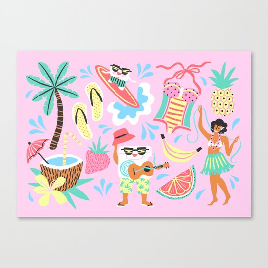 CocoFloss Canvas Print