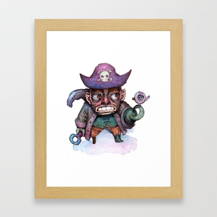Pirate Framed Art Print