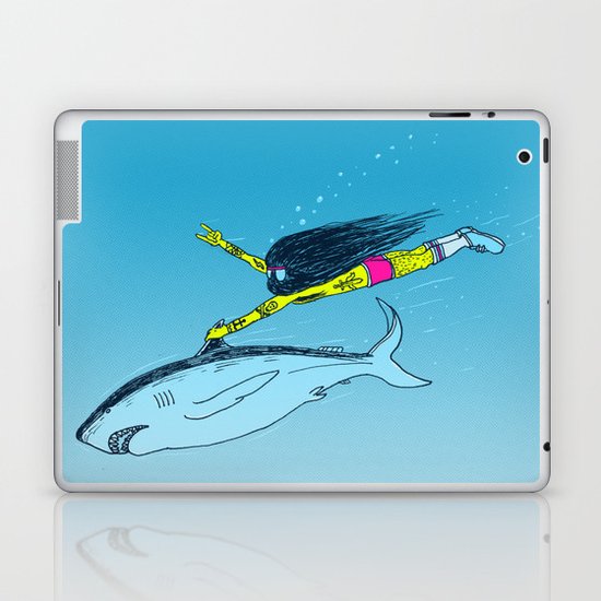 Shark Yeah Laptop & iPad Skin