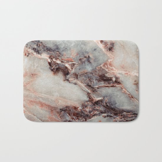 Marble Texture 85 Bath Mat