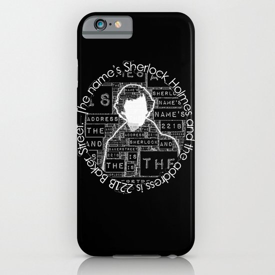 Sherlock BBC: Type iPhone & iPod Case