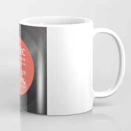 Music is the answer to your problems, dj gift Coffee Mug