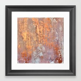 ROSE PETAL PAINTING Framed Art Print