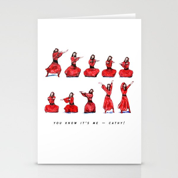 Kate Bush ~ Wuthering Heights Dance Stationery Cards