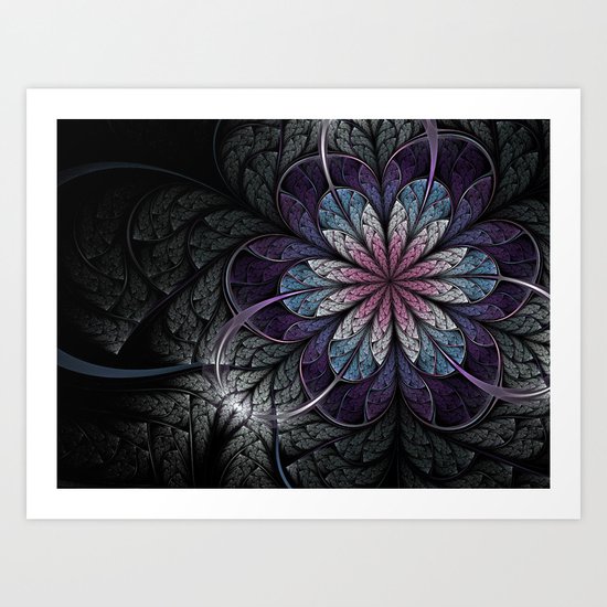 Flower of Melancholy Art Print