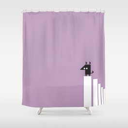 Dog Doggy Puppy Shower Curtain
